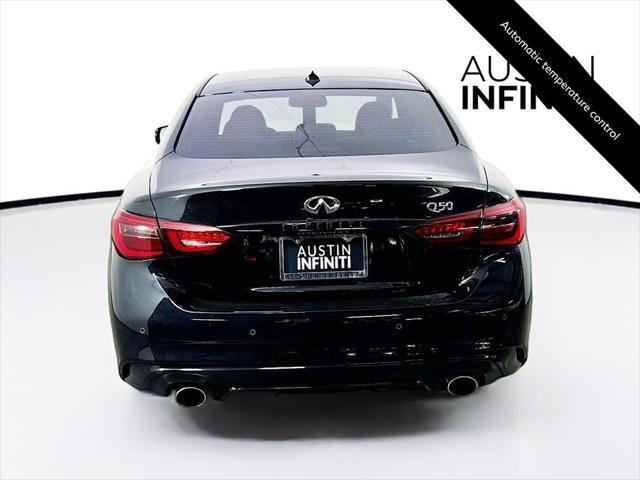 new 2024 INFINITI Q50 car, priced at $50,459