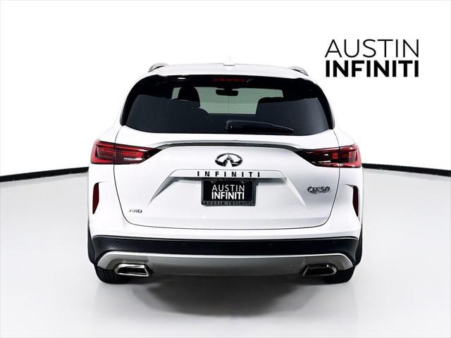 new 2025 INFINITI QX50 car, priced at $48,369