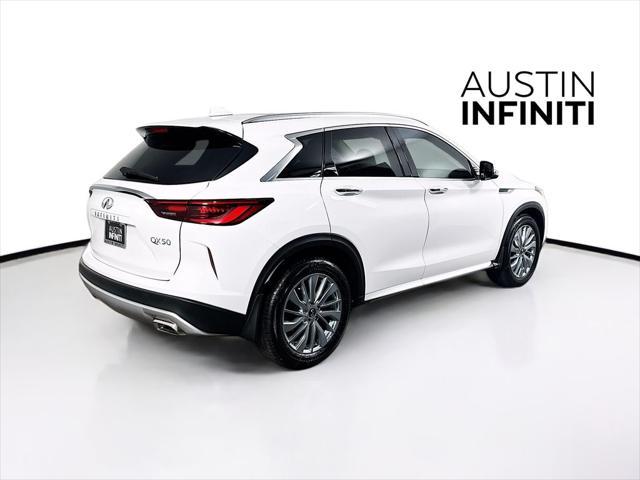 new 2025 INFINITI QX50 car, priced at $48,369