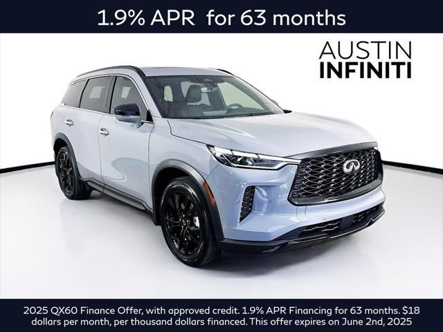 new 2025 INFINITI QX60 car, priced at $60,577