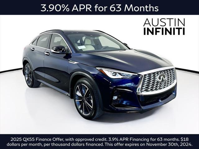 new 2025 INFINITI QX55 car, priced at $49,919