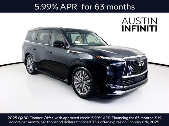 new 2025 INFINITI QX80 car, priced at $105,099