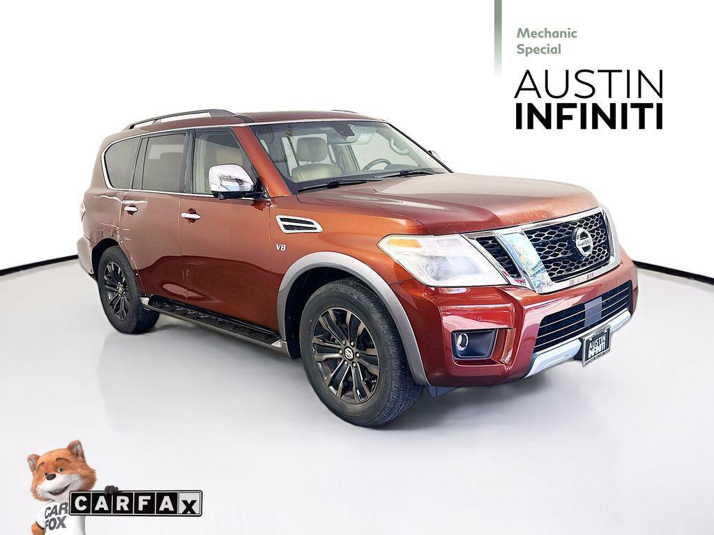 used 2017 Nissan Armada car, priced at $10,981