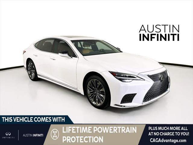 used 2021 Lexus LS 500 car, priced at $57,784