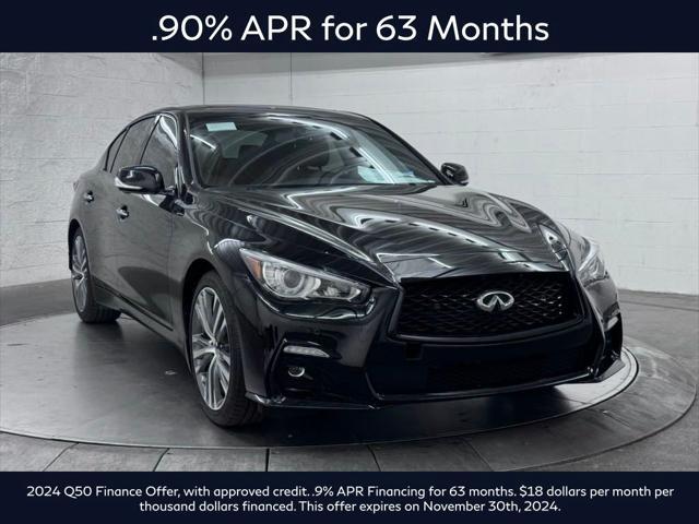 new 2024 INFINITI Q50 car, priced at $50,909