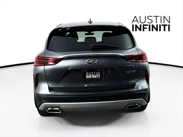 new 2025 INFINITI QX50 car, priced at $44,842