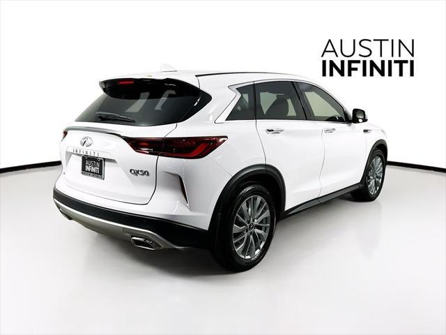 new 2025 INFINITI QX50 car, priced at $44,842