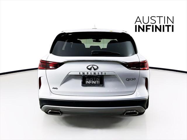 new 2025 INFINITI QX50 car, priced at $44,842