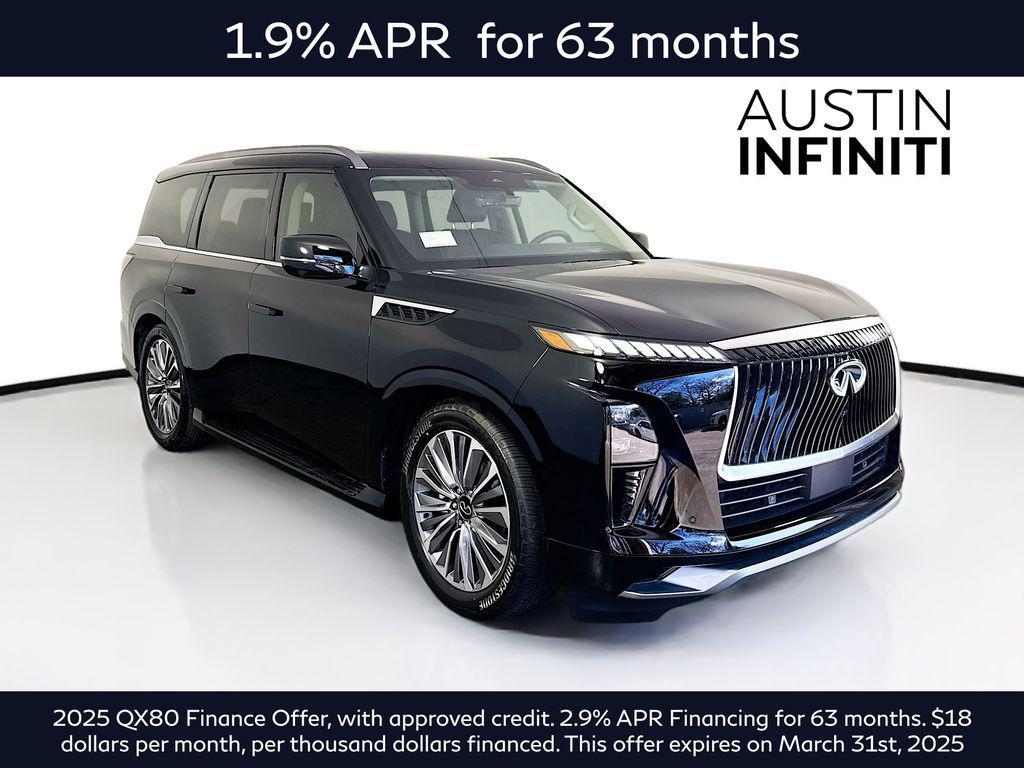 new 2025 INFINITI QX80 car, priced at $86,199