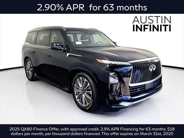 new 2025 INFINITI QX80 car, priced at $91,332