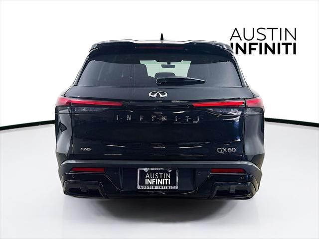 new 2025 INFINITI QX60 car, priced at $52,338