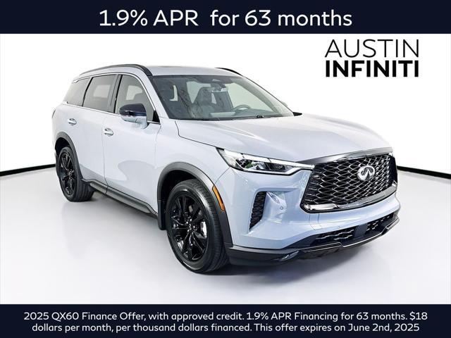 new 2025 INFINITI QX60 car, priced at $62,497