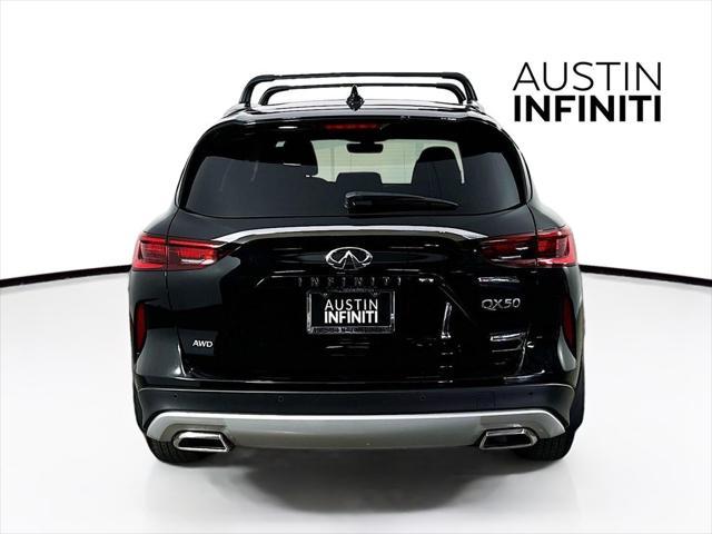 new 2025 INFINITI QX50 car, priced at $49,269