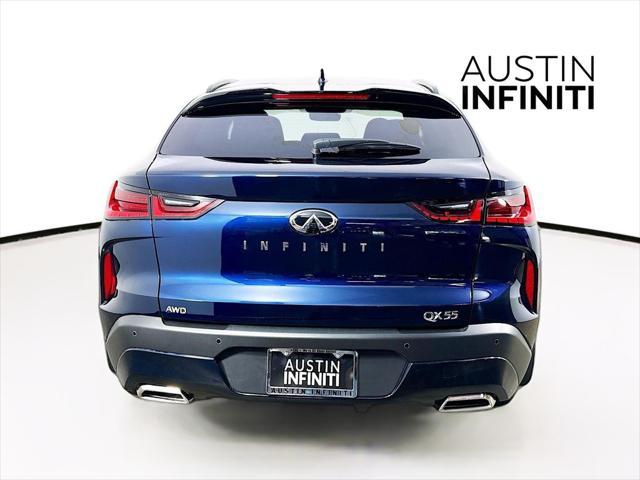 new 2024 INFINITI QX55 car, priced at $51,645