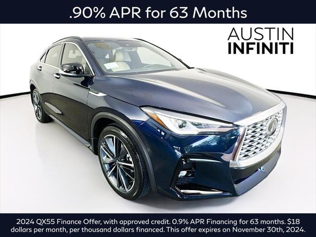 new 2024 INFINITI QX55 car, priced at $50,645