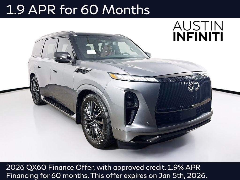 new 2026 INFINITI QX80 car, priced at $112,025