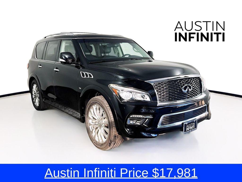used 2015 INFINITI QX80 car, priced at $17,981