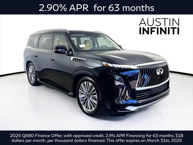 new 2025 INFINITI QX80 car, priced at $98,639