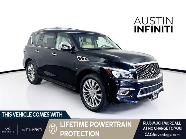 used 2017 INFINITI QX80 car, priced at $23,254