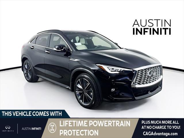 new 2025 INFINITI QX55 car, priced at $59,340