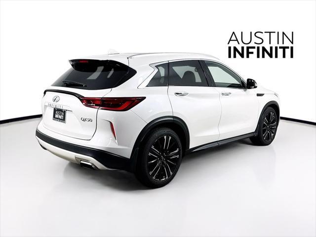 used 2022 INFINITI QX50 car, priced at $27,354