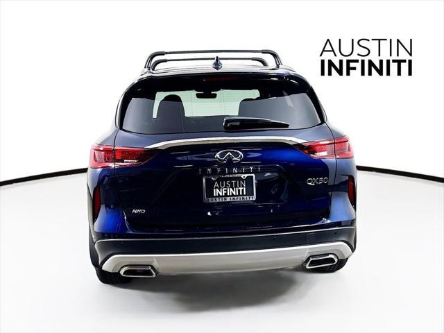 new 2025 INFINITI QX50 car, priced at $49,954