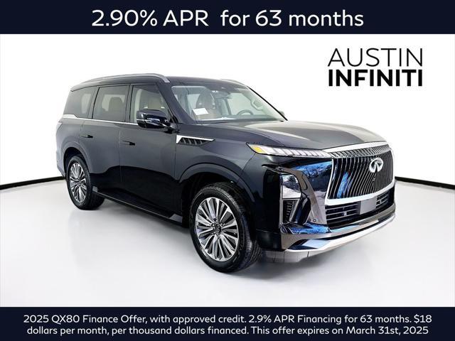 new 2025 INFINITI QX80 car, priced at $98,639