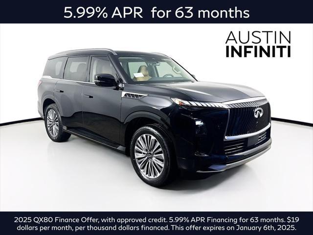 new 2025 INFINITI QX80 car, priced at $93,888