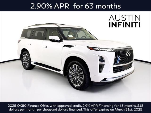 new 2025 INFINITI QX80 car, priced at $101,659