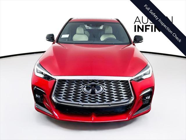 new 2025 INFINITI QX55 car, priced at $55,683