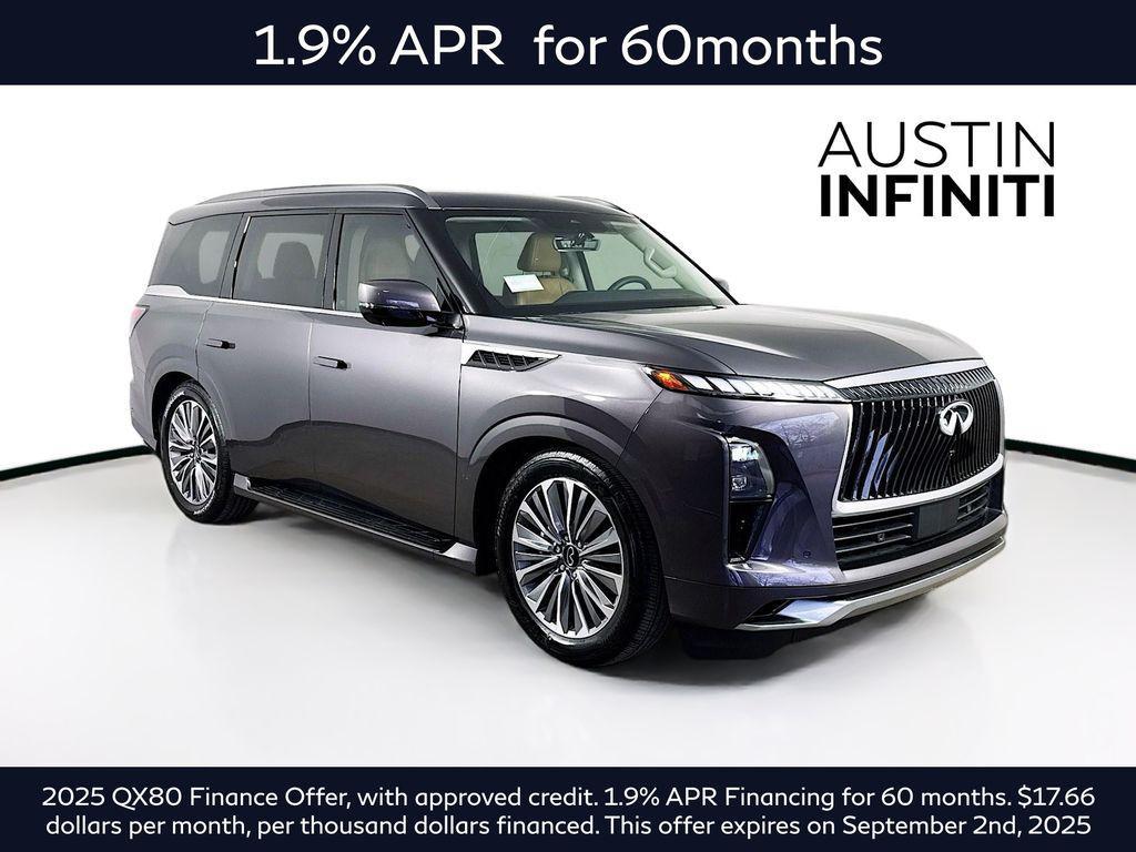 new 2025 INFINITI QX80 car, priced at $84,894
