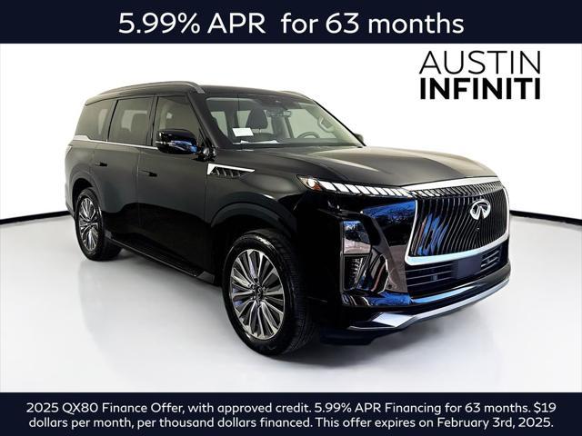 new 2025 INFINITI QX80 car, priced at $94,199