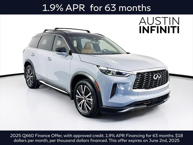 new 2025 INFINITI QX60 car, priced at $63,550