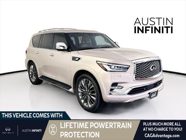 used 2021 INFINITI QX80 car, priced at $42,223