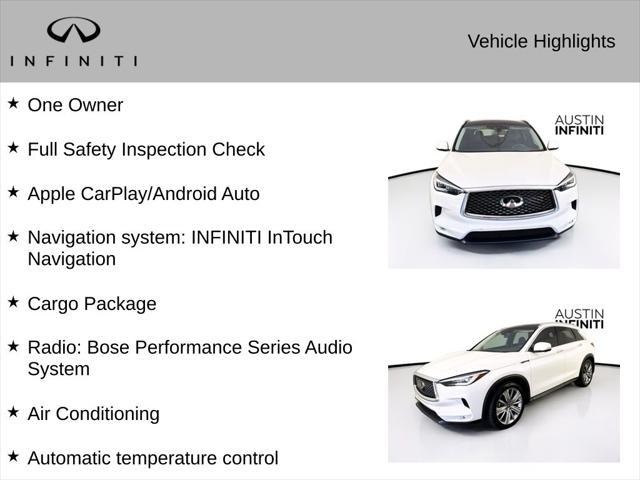 used 2022 INFINITI QX50 car, priced at $29,518