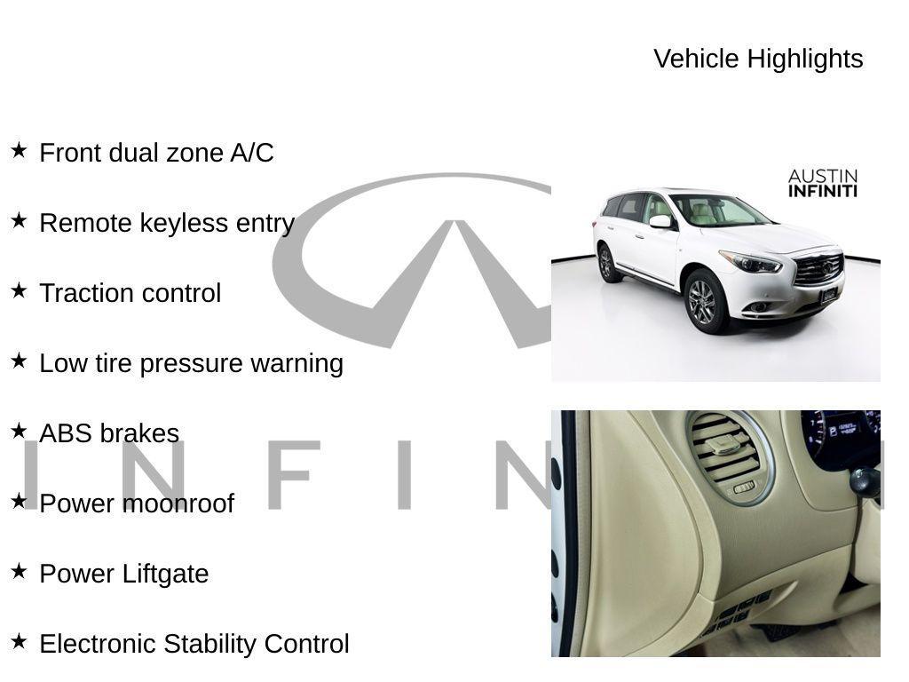 used 2014 INFINITI QX60 car, priced at $9,981