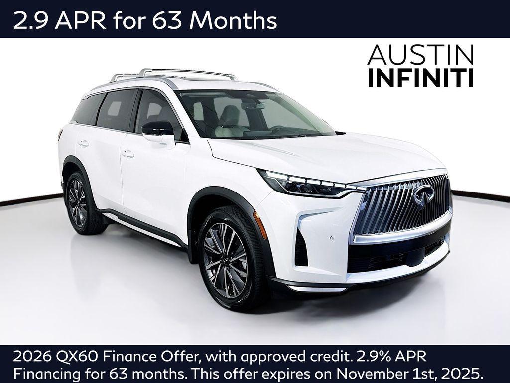 new 2026 INFINITI QX60 car, priced at $61,867