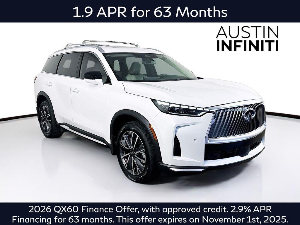 new 2026 INFINITI QX60 car, priced at $64,389