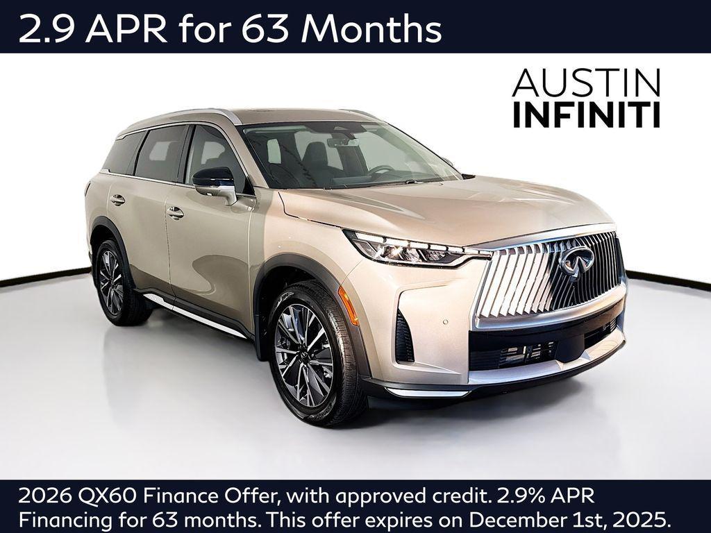 new 2026 INFINITI QX60 car, priced at $61,226