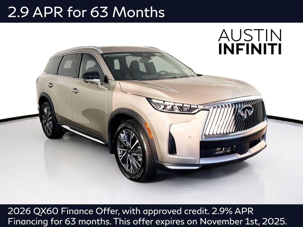 new 2026 INFINITI QX60 car, priced at $61,226