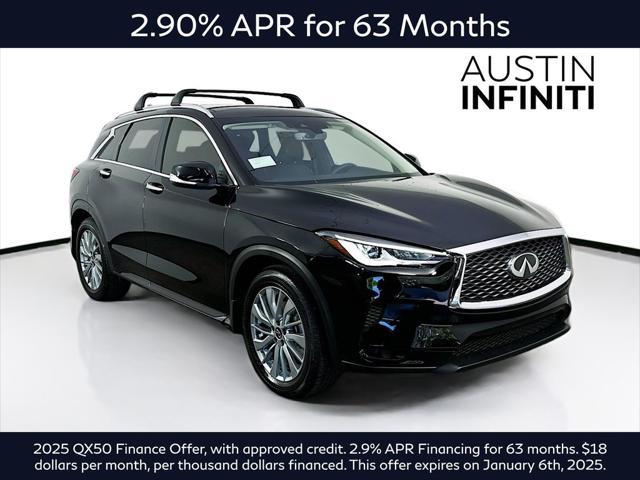 new 2025 INFINITI QX50 car, priced at $48,269