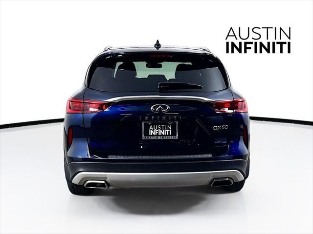 used 2022 INFINITI QX50 car, priced at $31,488