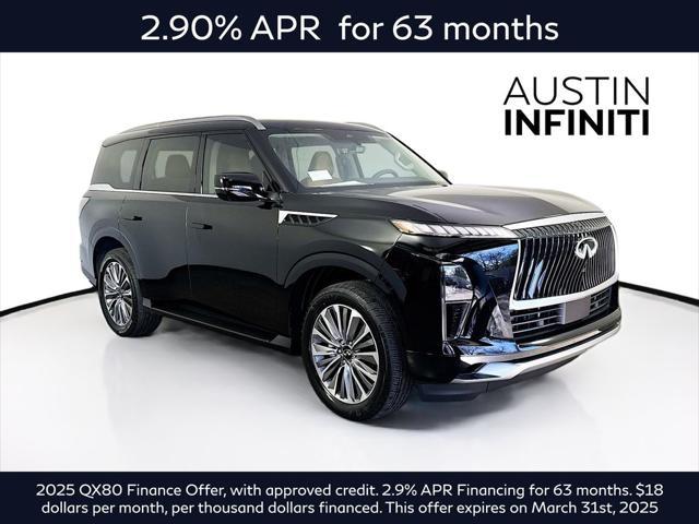 new 2025 INFINITI QX80 car, priced at $91,332