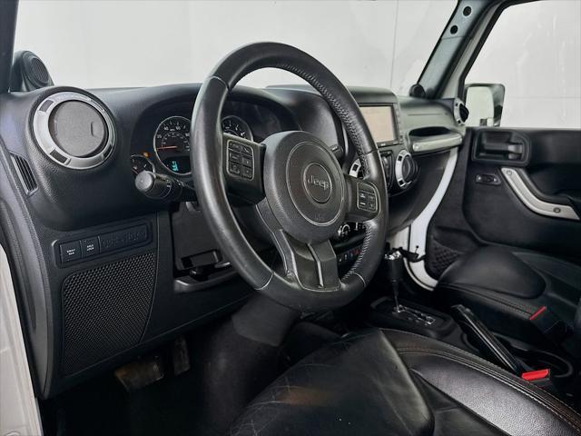 used 2014 Jeep Wrangler Unlimited car, priced at $19,003