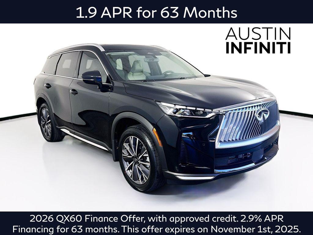 new 2026 INFINITI QX60 car, priced at $61,689