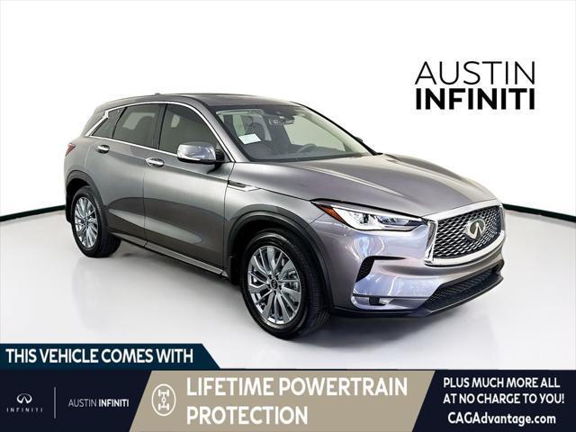 new 2025 INFINITI QX50 car, priced at $44,584