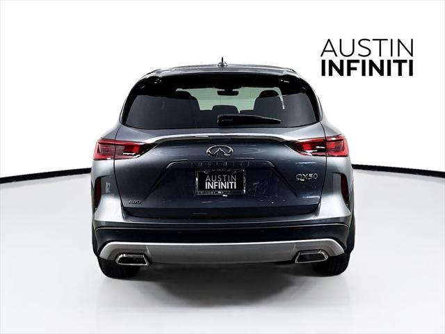 new 2025 INFINITI QX50 car, priced at $44,584