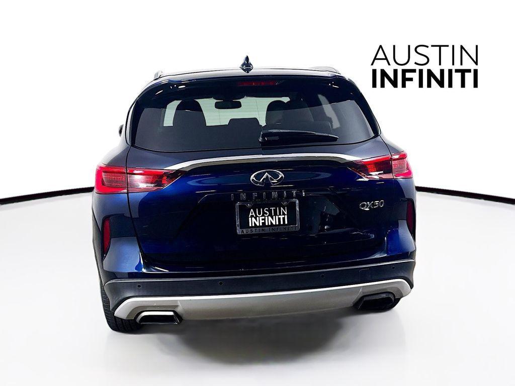 used 2022 INFINITI QX50 car, priced at $26,881