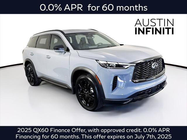new 2025 INFINITI QX60 car, priced at $58,980