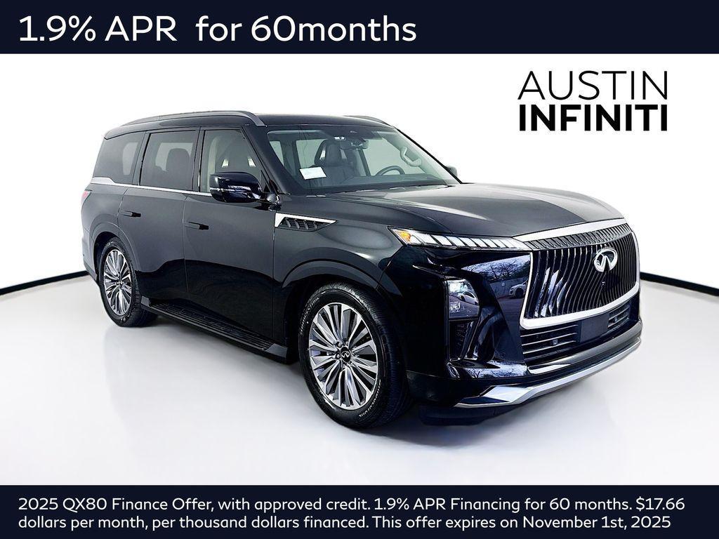 new 2025 INFINITI QX80 car, priced at $96,639